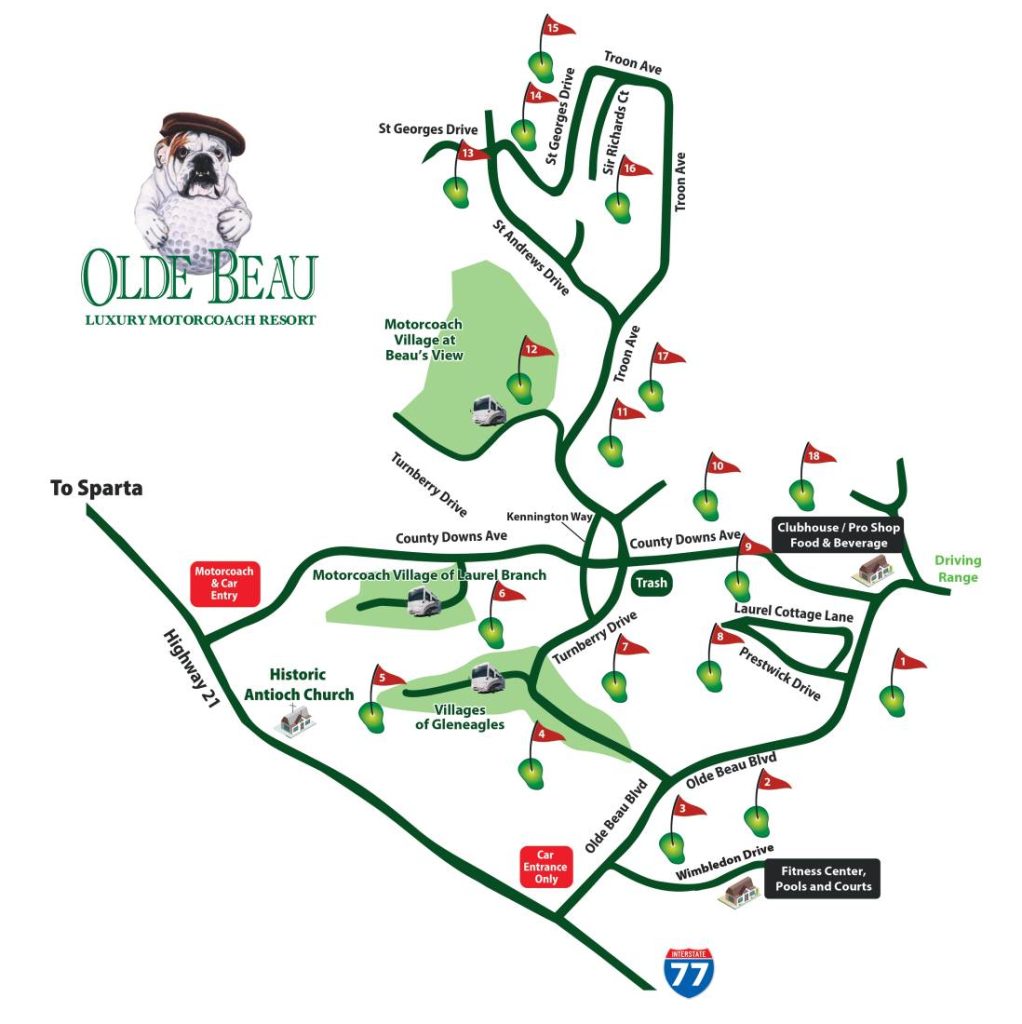OB Resort Map